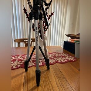 VTG Slik SDV-20 Three Way Pan Head Tripod with Quick Release Plate